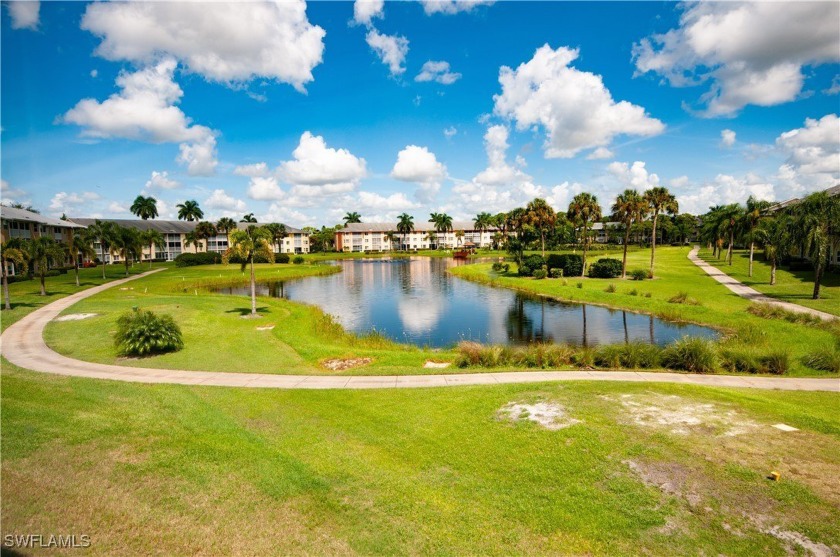 Beautiful views of the Golf Course and Lake from this 3 BR 2 - Beach Condo for sale in Estero, Florida on Beachhouse.com