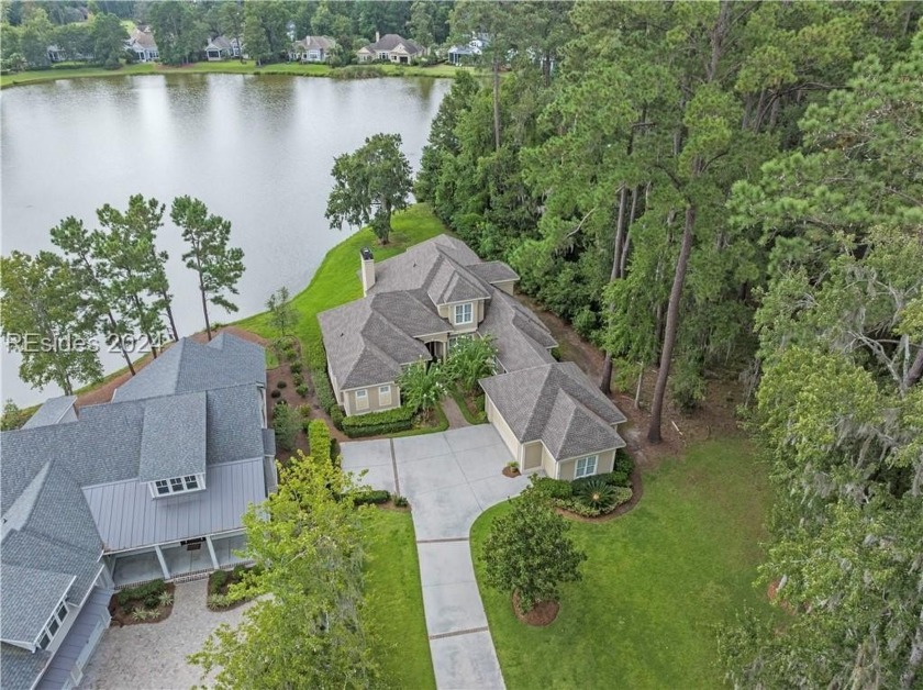 Serenity and spacious views overlooking Hickory Lake await you - Beach Home for sale in Bluffton, South Carolina on Beachhouse.com