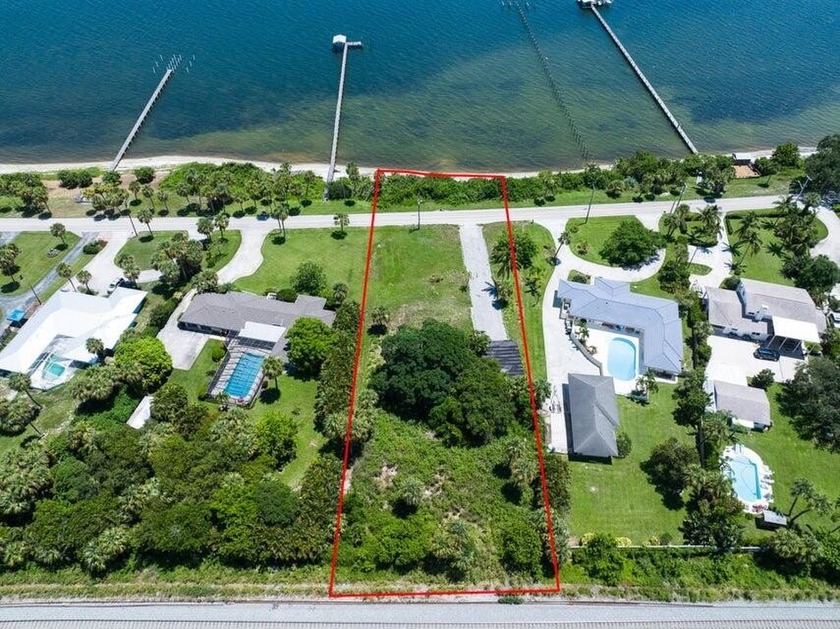 Discover your dream waterfront home site on Indian River Drive - Beach Lot for sale in Fort Pierce, Florida on Beachhouse.com