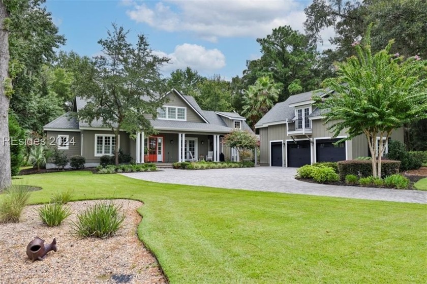 This custom home, set on an oversized homesite, offers 4 - Beach Home for sale in Bluffton, South Carolina on Beachhouse.com