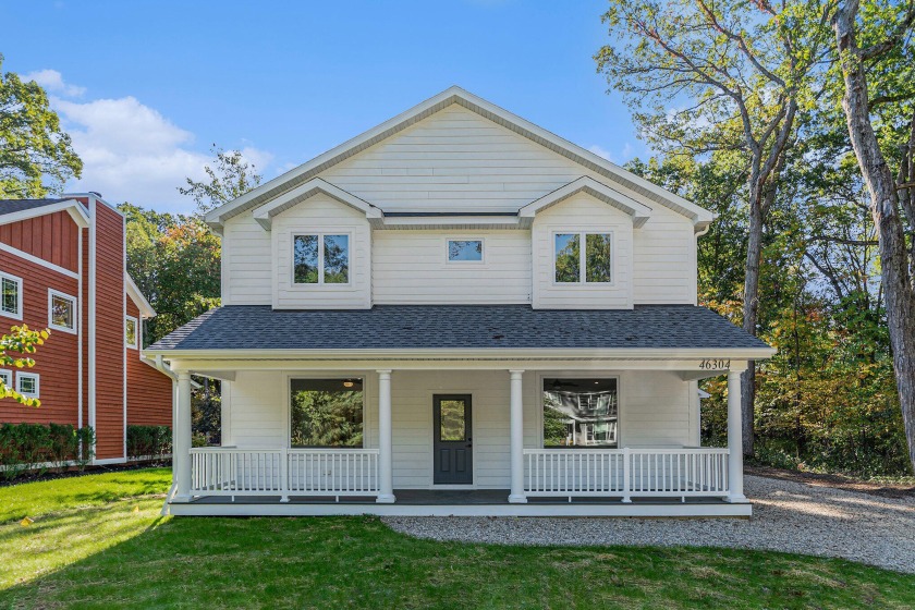 Perfect blend of beach and woods!! This spacious 4-bedroom, 4 - Beach Home for sale in New Buffalo, Michigan on Beachhouse.com
