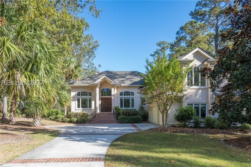 Enjoy panoramic views of Callawassie's Magnolia#5 green & lagoon - Beach Home for sale in Okatie, South Carolina on Beachhouse.com