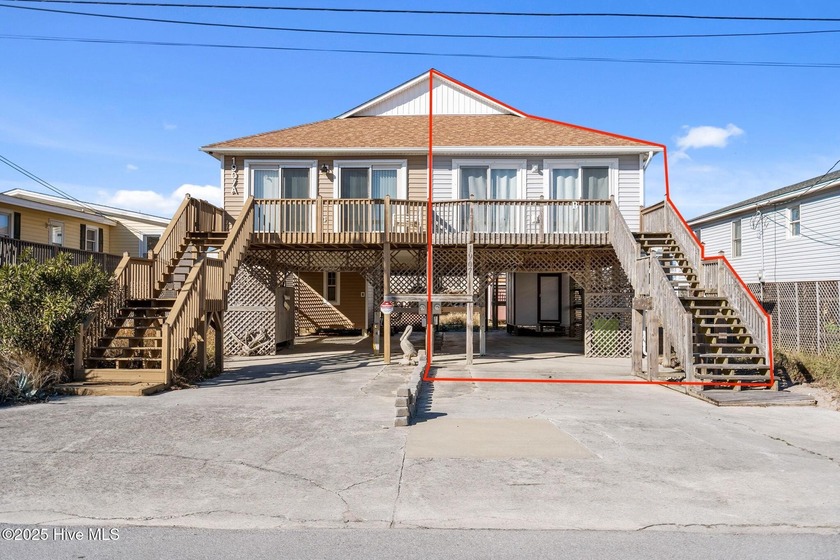 Perfectly positioned on the second row in Surf City-without - Beach Townhome/Townhouse for sale in Surf City, North Carolina on Beachhouse.com