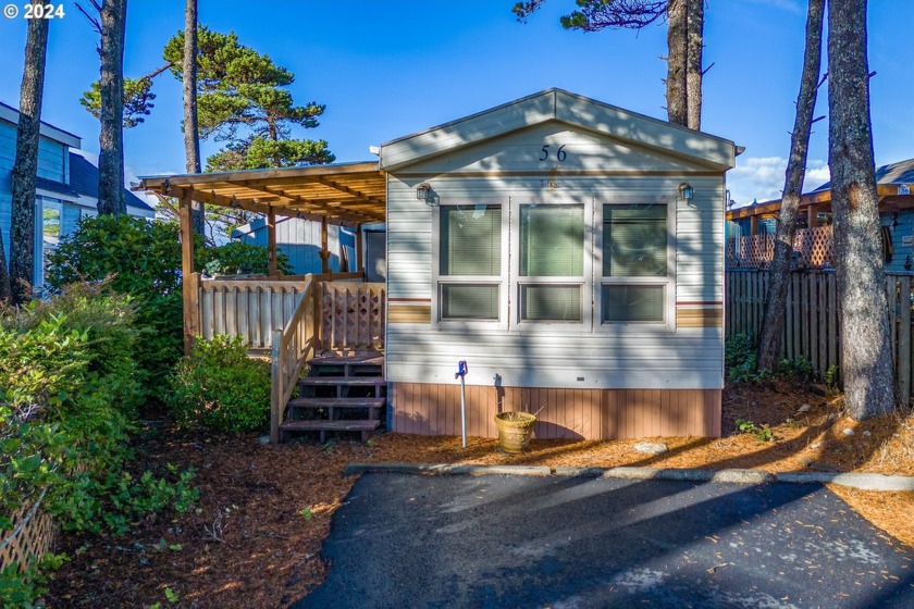 Discover coastal living at its finest in this one-bedroom mobile - Beach Home for sale in Depoe Bay, Oregon on Beachhouse.com