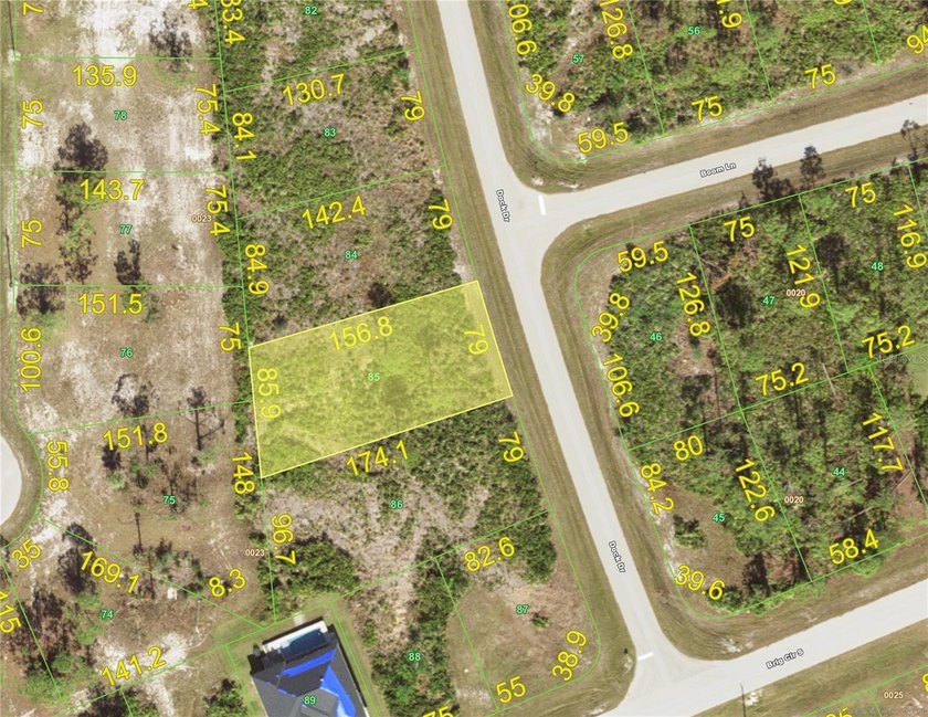 Beautiful, partially cleared and OVERSIZED LOT in Rotonda Sands - Beach Lot for sale in Placida, Florida on Beachhouse.com