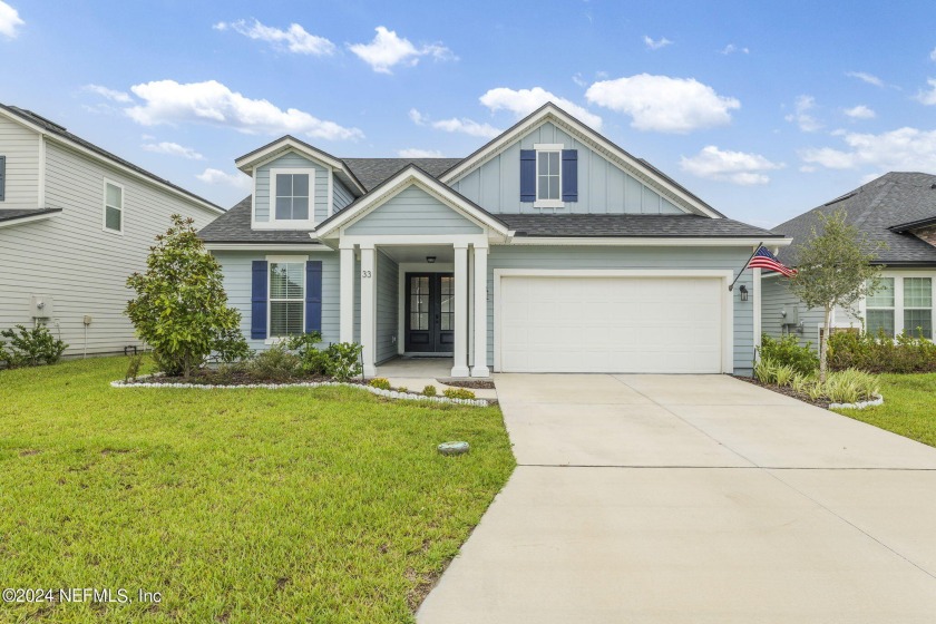 This 1 year old immaculate home boasts an inviting open - Beach Home for sale in St Augustine, Florida on Beachhouse.com