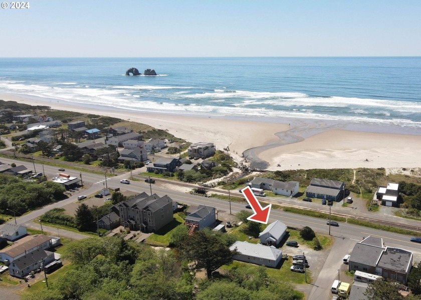 Affordable beach cabin across the street from the beach about - Beach Home for sale in Rockaway Beach, Oregon on Beachhouse.com