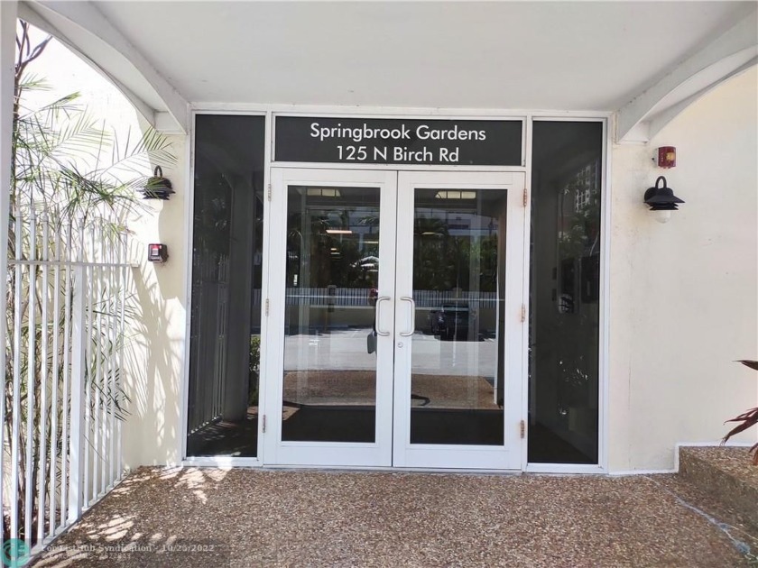 Location Location Location! Welcome to Springbrook Gardens - Beach Condo for sale in Fort Lauderdale, Florida on Beachhouse.com
