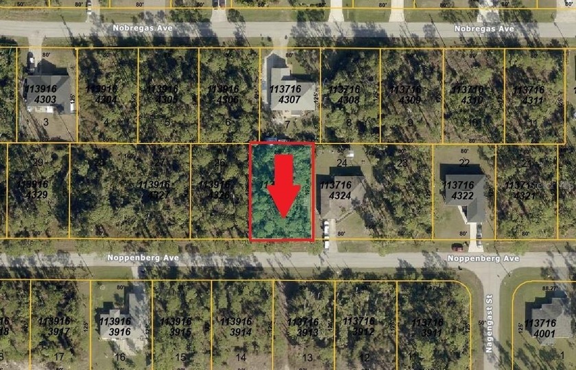 Vacant lot available in a quiet residential area of North Port - Beach Lot for sale in North Port, Florida on Beachhouse.com