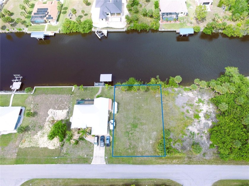 Build your dream waterfront house on this pristine 10 - Beach Lot for sale in Port Charlotte, Florida on Beachhouse.com