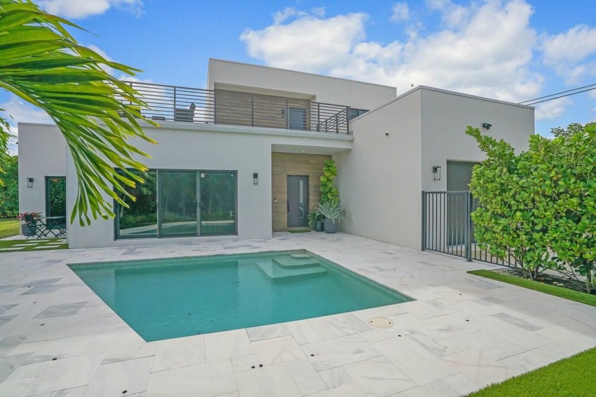 Tucked away on a secluded street with just two homes, this - Beach Home for sale in Delray Beach, Florida on Beachhouse.com