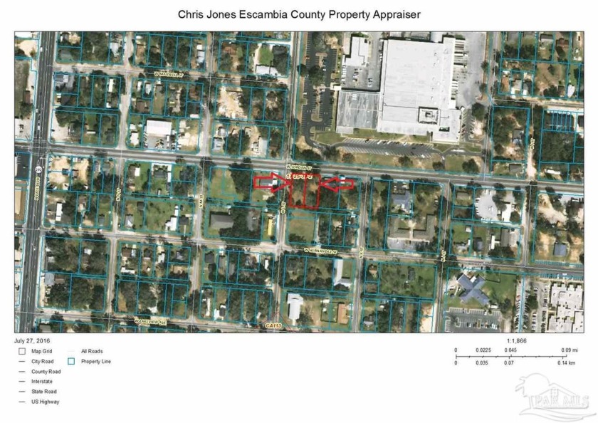 Vacant Land - Zoned HDMU. Can be used for residential or - Beach Lot for sale in Pensacola, Florida on Beachhouse.com