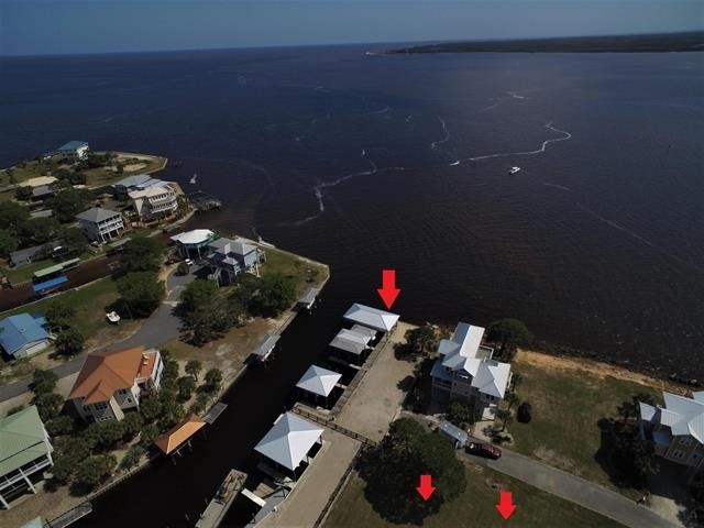 Great Bay View building lot with the largest Covered boat slip - Beach Lot for sale in Ochlockonee Bay, Florida on Beachhouse.com