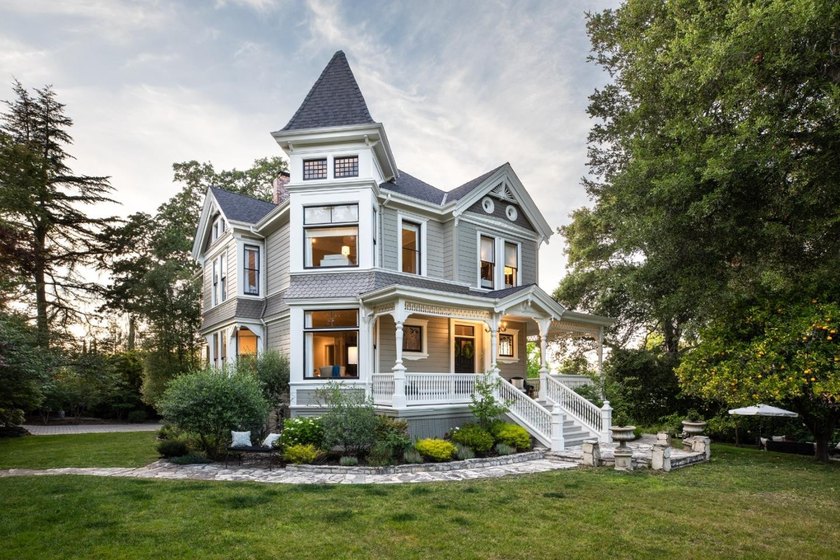 Rare opportunity to own a Grand Victorian Estate on nearly - Beach Home for sale in Palo Alto, California on Beachhouse.com