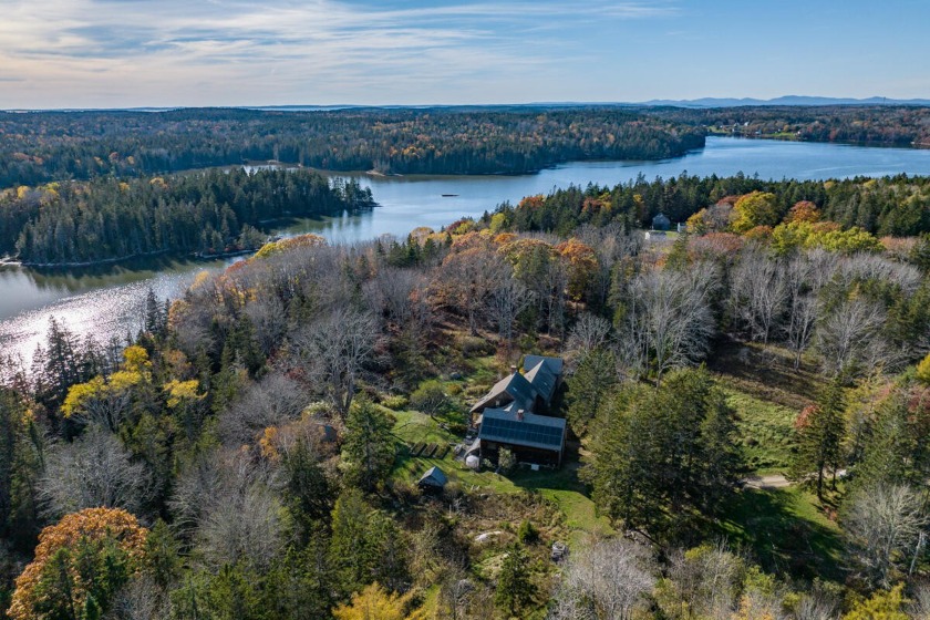 This custom built quality home on 11.5 acres with over 600 feet - Beach Home for sale in Stonington, Maine on Beachhouse.com