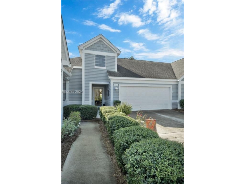 Discover this charming 2 Bedroom, 2 Bath Hawthorne Model Villa - Beach Home for sale in Bluffton, South Carolina on Beachhouse.com