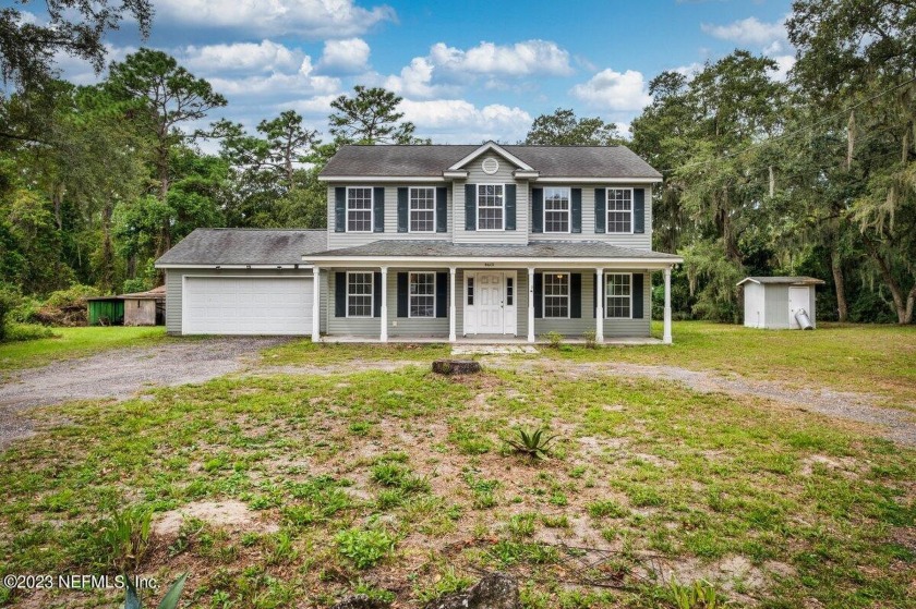 Home 17 mins from the beach on  1.07 acres. Enjoy sipping coffee - Beach Home for sale in Yulee, Florida on Beachhouse.com
