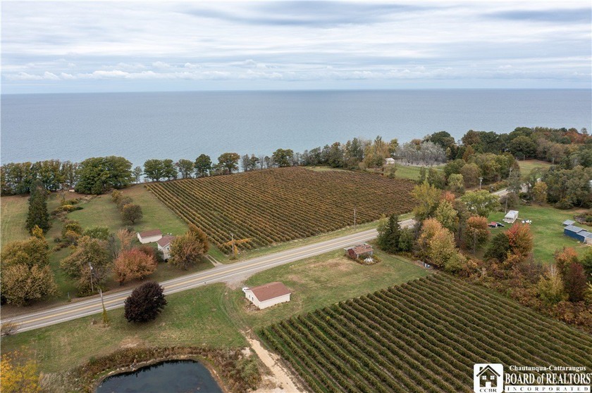 Half-acre lot with Lake Erie views featuring a two-car - Beach Lot for sale in Ripley, New York on Beachhouse.com