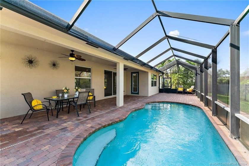 Stunning 4/2/2 newer built CBS Pool Home in the desirable Pines - Beach Home for sale in Jensen Beach, Florida on Beachhouse.com