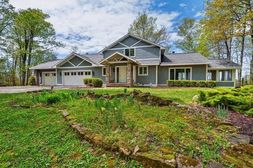 Just north of Egg Harbor, this stunning waterview home captures - Beach Home for sale in Egg Harbor, Wisconsin on Beachhouse.com