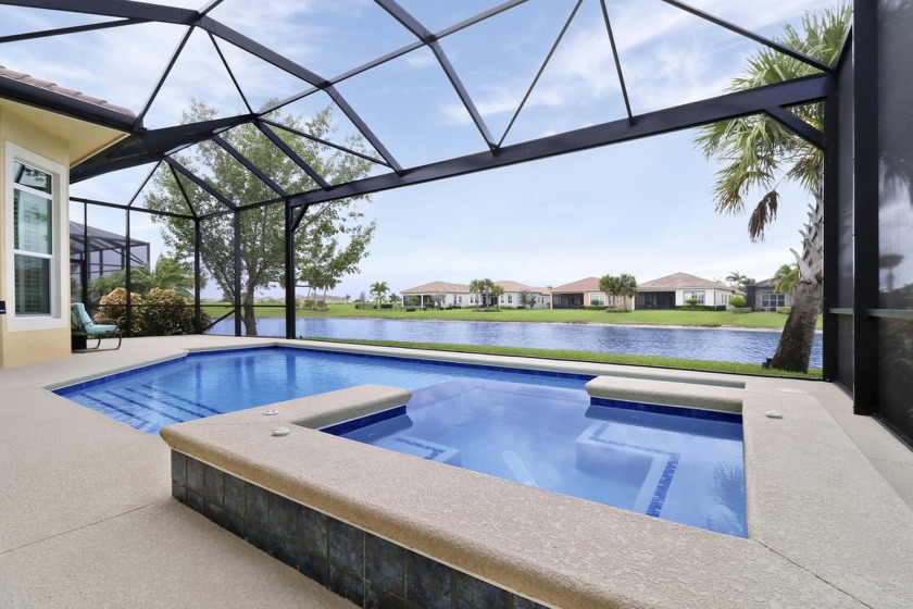 COME RELAX IN THIS WELCOMING LAKEFRONT POOL HOME IN PGA VERANO! - Beach Home for sale in Port Saint Lucie, Florida on Beachhouse.com