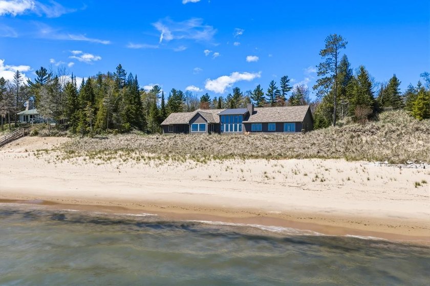 This spectacular, bespoke, Tielens-built home, perched on 0.85 - Beach Home for sale in Sturgeon Bay, Wisconsin on Beachhouse.com