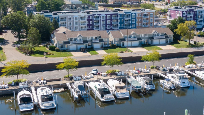 SPECTACULAR WATERFRONT MARINA VIEWS from this light and bright - Beach Condo for sale in New Buffalo, Michigan on Beachhouse.com