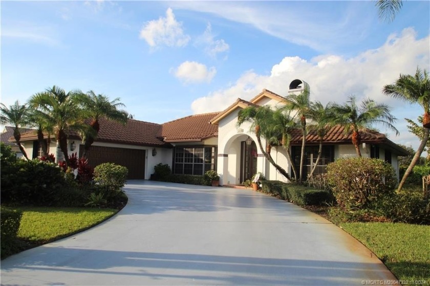 Nestled at the head of Number 2 hole so the view can be long and - Beach Home for sale in Stuart, Florida on Beachhouse.com