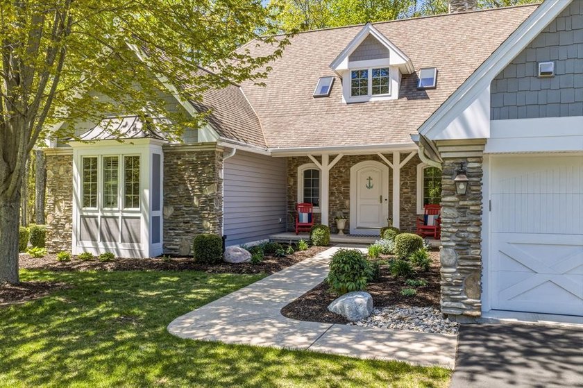 Spacious Nantucket-style townhome nestled in a wooded enclave - Beach Home for sale in Sister Bay, Wisconsin on Beachhouse.com
