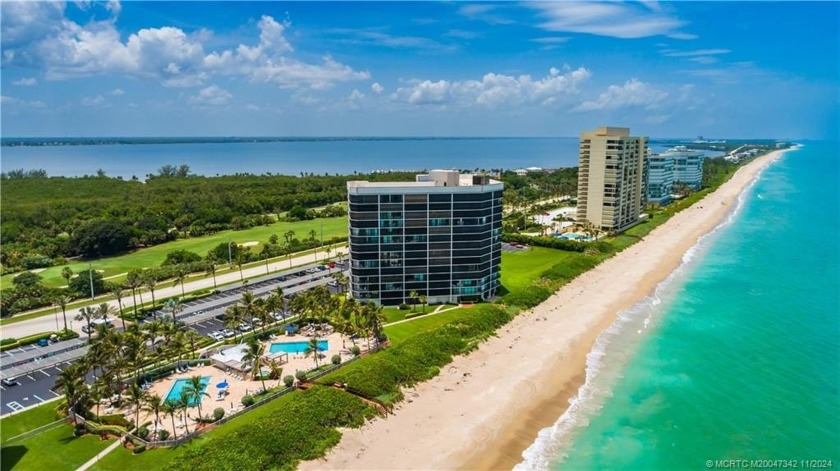 Welcome to this stunning 3-bedroom, 2-bath corner unit at Island - Beach Condo for sale in Jensen Beach, Florida on Beachhouse.com