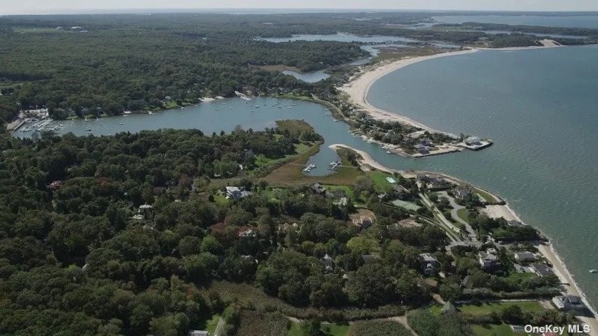 A shy one acre parcel being offered for sale boasts water views - Beach Lot for sale in Southampton, New York on Beachhouse.com