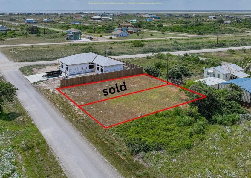 Just imagine creating your own cozy vacation house in the - Beach Lot for sale in Rockport, Texas on Beachhouse.com