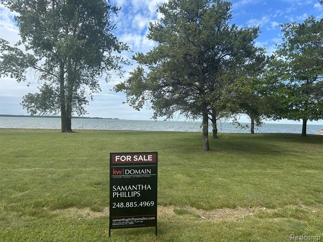 Stunning Lake Front Homesite - with 100.94' of prime Saginaw Bay - Beach Lot for sale in Pigeon, Michigan on Beachhouse.com