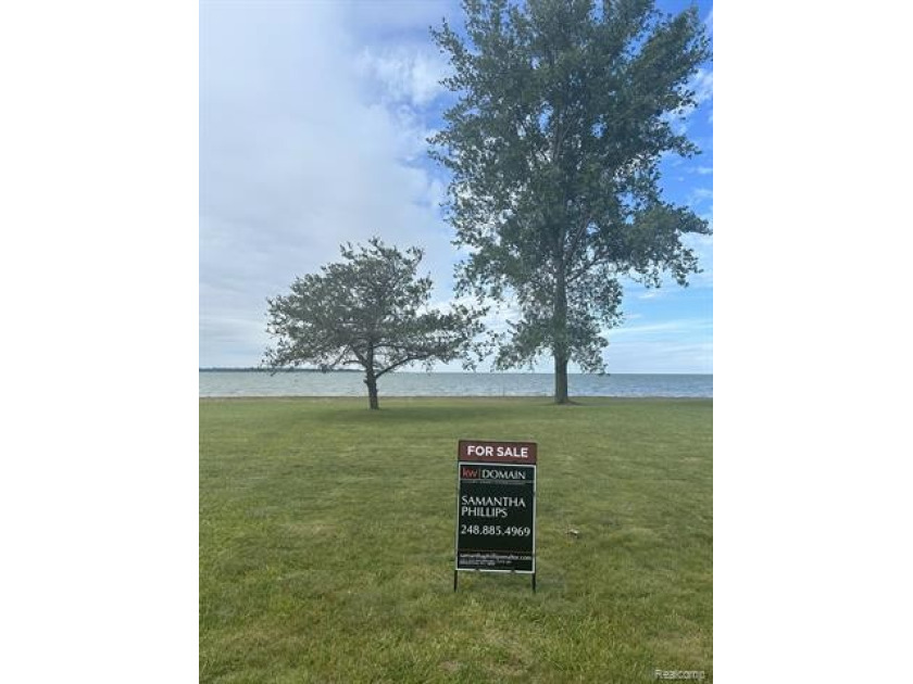 Stunning Lake Front Homesite - with 99' of prime Saginaw Bay - Beach Lot for sale in Pigeon, Michigan on Beachhouse.com