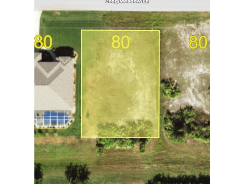 Located in the highly desirable Long Meadow area of Rotonda West - Beach Lot for sale in Rotonda West, Florida on Beachhouse.com