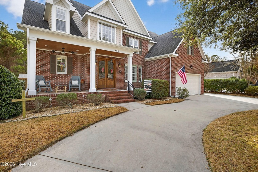 Welcome to 201 King Arthur Dr! This remarkable brick home on a - Beach Home for sale in Wilmington, North Carolina on Beachhouse.com