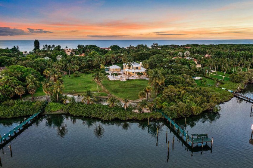 Jupiter Island's finest and most exclusive waterfront parcels - Beach Home for sale in Hobe Sound, Florida on Beachhouse.com