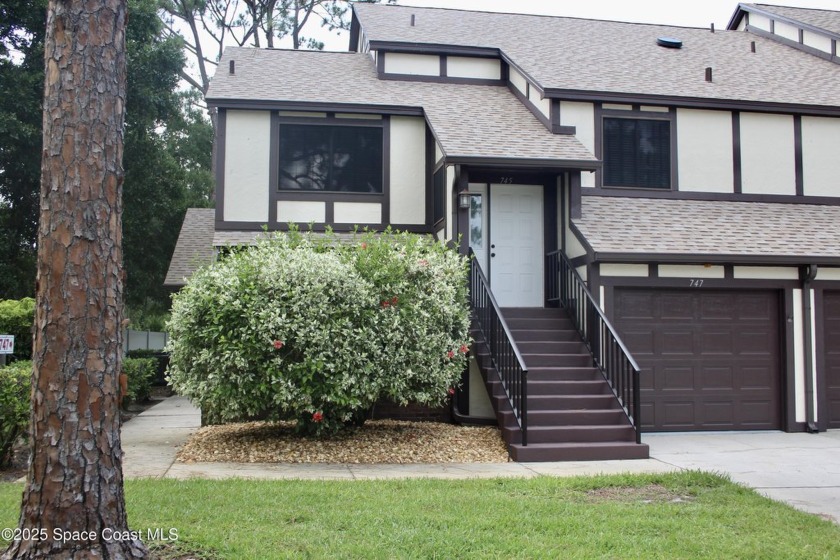Charming One-Story End Unit Townhome in Desirable Gated - Beach Condo for sale in West Melbourne, Florida on Beachhouse.com