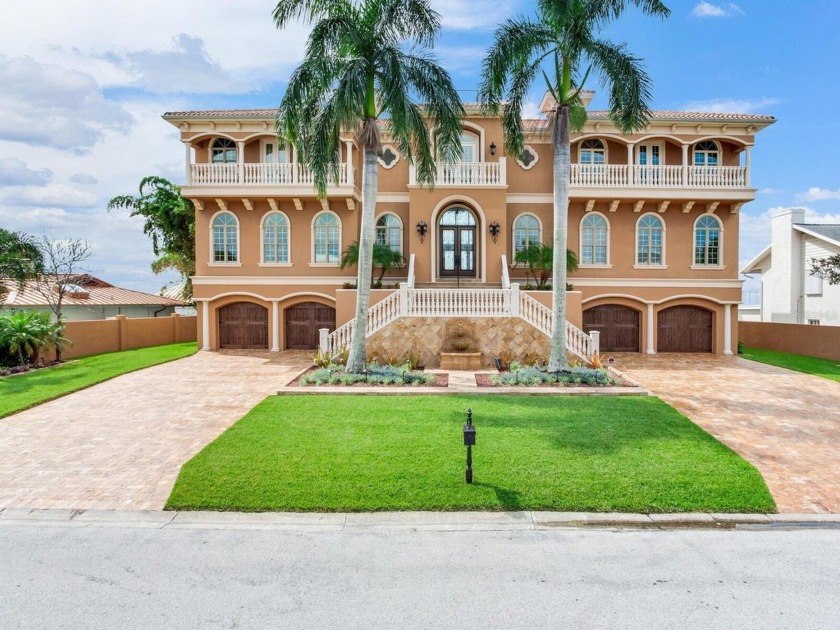 Welcome to a stunning Mediterranean, waterfront retreat located - Beach Home for sale in Tampa, Florida on Beachhouse.com