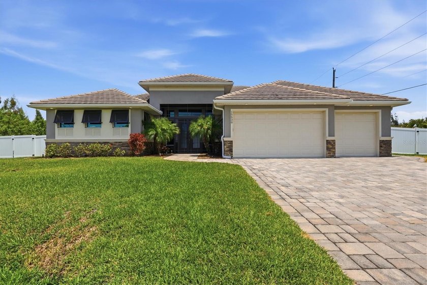 Stunning 3BR/2BA Pool Home on Staunton Waterway -- 3-Car Garage - Beach Home for sale in Port Charlotte, Florida on Beachhouse.com
