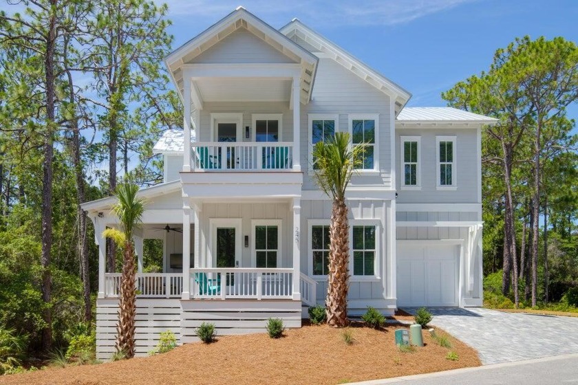 Built in 2022 - Treetop a gated community with direct access to - Beach Home for sale in Inlet Beach, Florida on Beachhouse.com