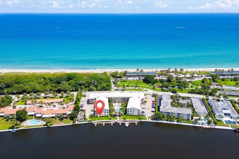 Nestled between the Intracoastal and the ocean, this 2-bedroom - Beach Condo for sale in Ocean Ridge, Florida on Beachhouse.com