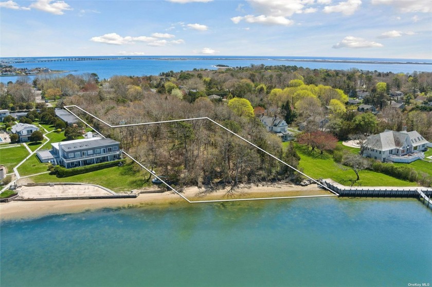 Experience waterfront living at its finest at 54 Rampasture Rd - Beach Lot for sale in Hampton Bays, New York on Beachhouse.com