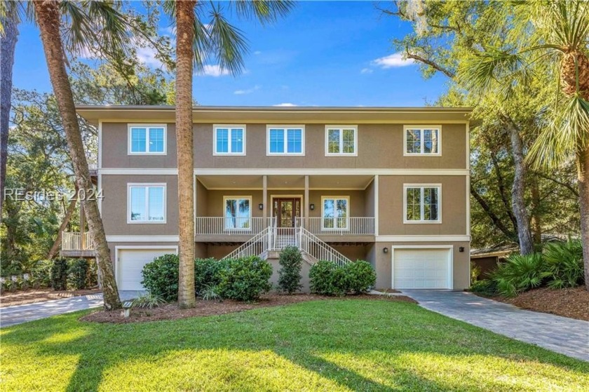 Discover the epitome of coastal living in this stunning - Beach Home for sale in Hilton Head Island, South Carolina on Beachhouse.com