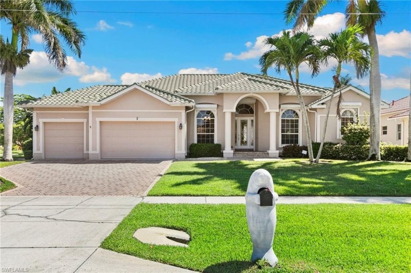 Tucked away on a rare .4-acre corner lot, this spacious - Beach Home for sale in Marco Island, Florida on Beachhouse.com