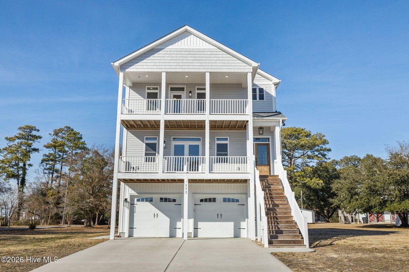 Wake up to serene views of the Bogue Sound in this like-new - Beach Home for sale in Newport, North Carolina on Beachhouse.com