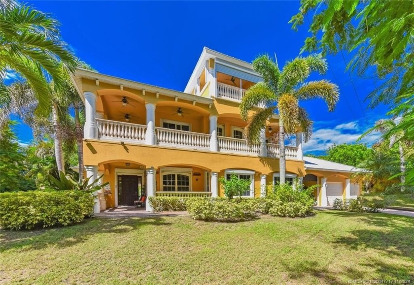 The Estate Home with Guest House is on a 7.25-acre parcel of - Beach Home for sale in Fort Pierce, Florida on Beachhouse.com