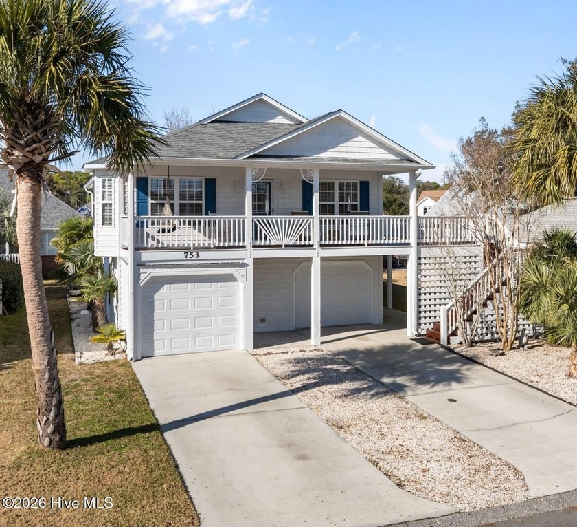 Welcome to this beautiful 4-bedroom, 3-bath home in Kure Beach - Beach Home for sale in Kure Beach, North Carolina on Beachhouse.com