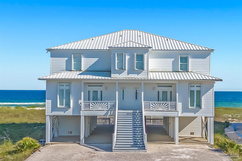 Direct Gulf front duplex with 8 bedrooms, 6 total baths - Beach Home for sale in Pensacola, Florida on Beachhouse.com