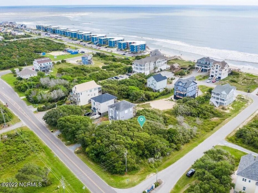 Great opportunity to buy in the highly sought-after Dolphin - Beach Lot for sale in North Topsail Beach, North Carolina on Beachhouse.com